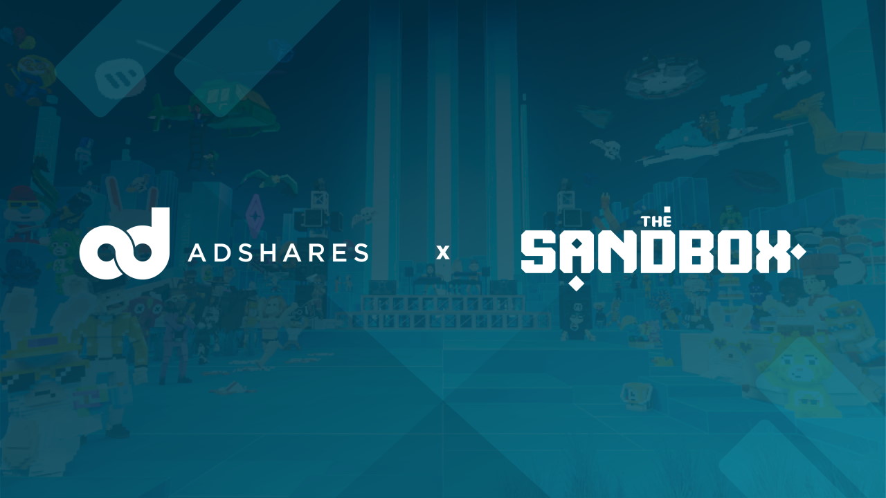 Adshares Acquires Virtual Land in the Sandbox to Explore a Path Forward for Creators to Monetize NFTs