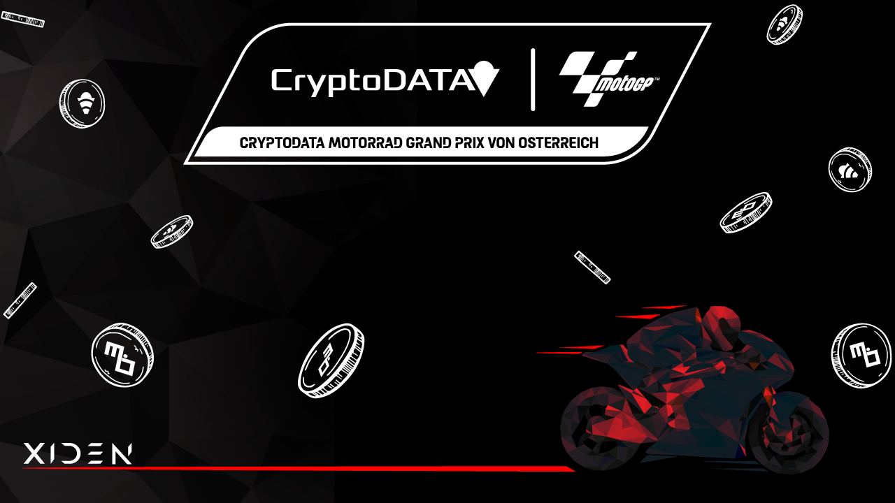 XIDEN Blockchain Developer CryptoDATA Tech Announced as Official Title Sponsor of the MotoGP™ Austrian GP – Press release Bitcoin News