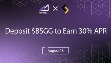 AscendEX Lists Betswap․gg (BSGG), a DeFi Betting Exchange