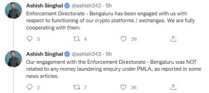 Indian Authorities Search Crypto Exchange Coinswitch Kuber — CEO Says It's Not Related to Money Laundering Indian Authorities Search Crypto Exchange Coinswitch Kuber — CEO Says It's Not Related to Money Laundering