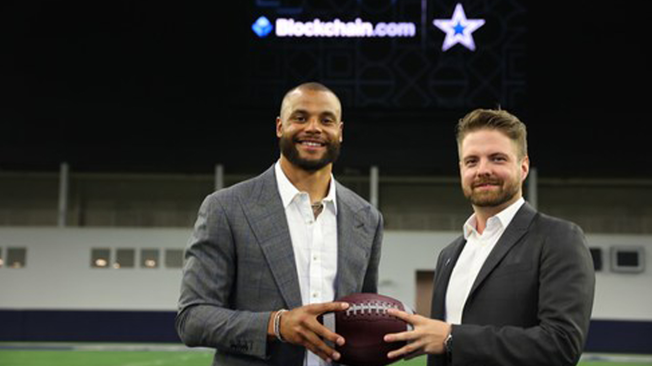Blockchain.com Inks Multi-Year Deal With Dallas Cowboys Star Quarterback Dak Prescott