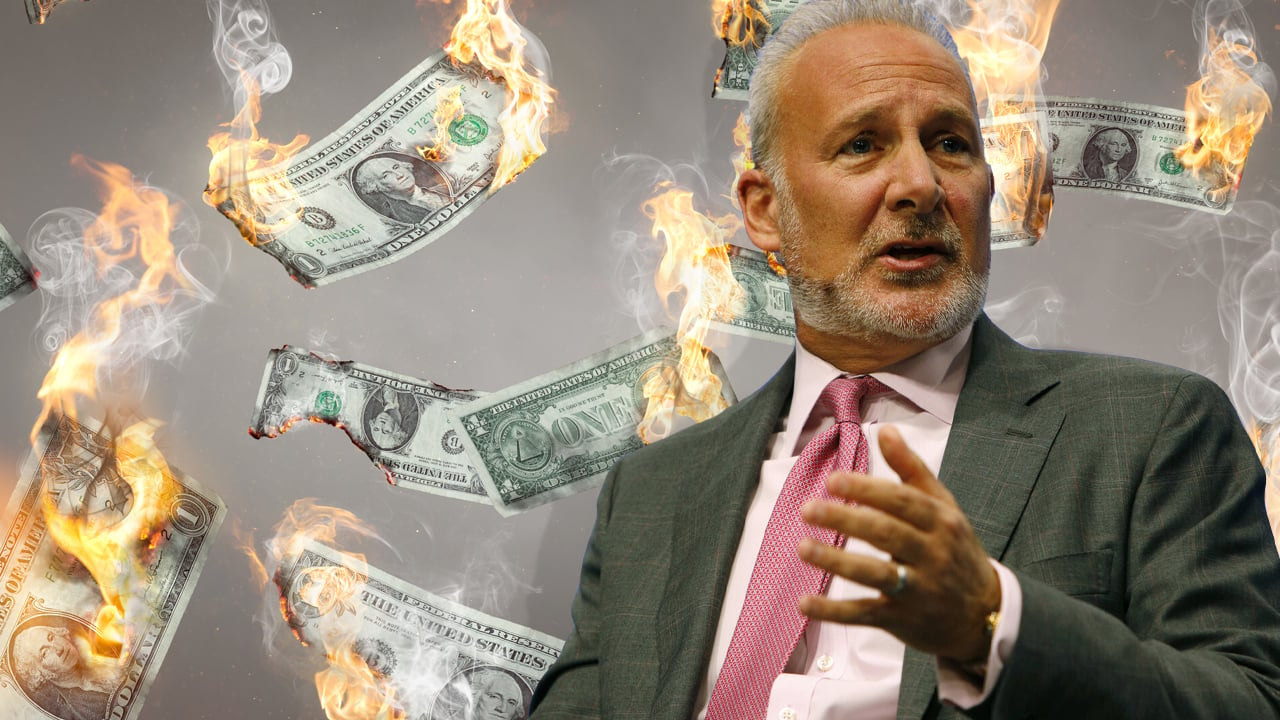 Peter Schiff Warns US Faces a ‘Massive Financial Crisis,