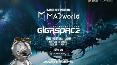 B․Duck Enters Web3 With GigaSpace Metaverse Partnership