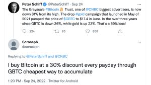 Grayscale's GBTC Discount to NAV Breaks Records as Spread Widens by More Than 35% Grayscale's GBTC Discount to NAV Breaks Records as Spread Widens by More Than 35%