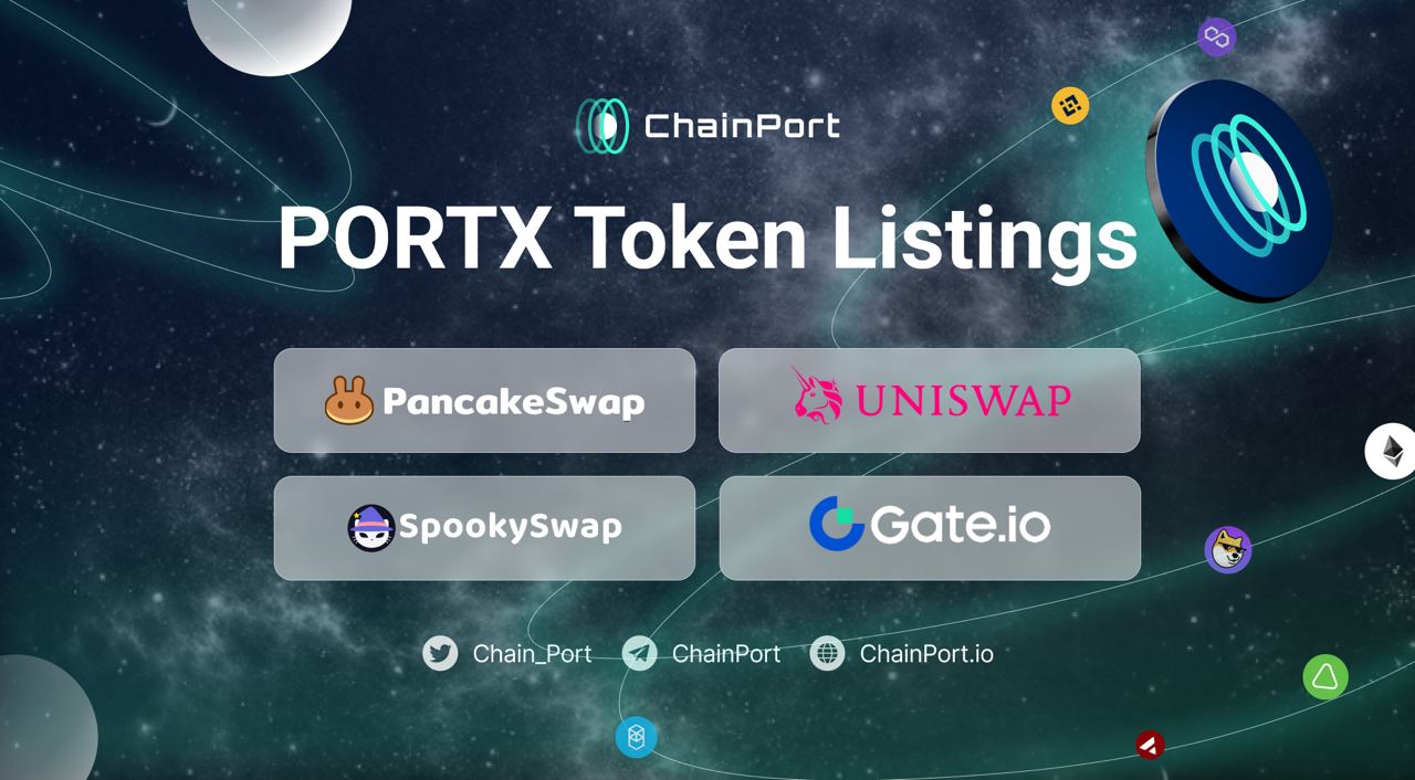 PORTX Token Goes Live on CEXs and DEXs
