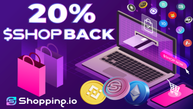 Crypto E-Commerce - Shopping․io Introduces $SHOP Back