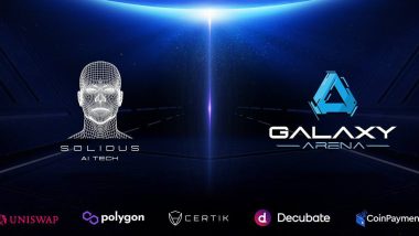 Solidus Ai Tech Announces New Partnership With Metaverse Giants Galaxy Arena