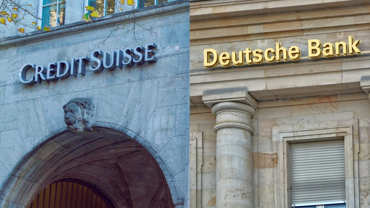 “Trade like a Lehman moment” – Credit Suisse and Deutsche Bank suffer from distressed ratings as banks' credit default swaps near 2008 levels