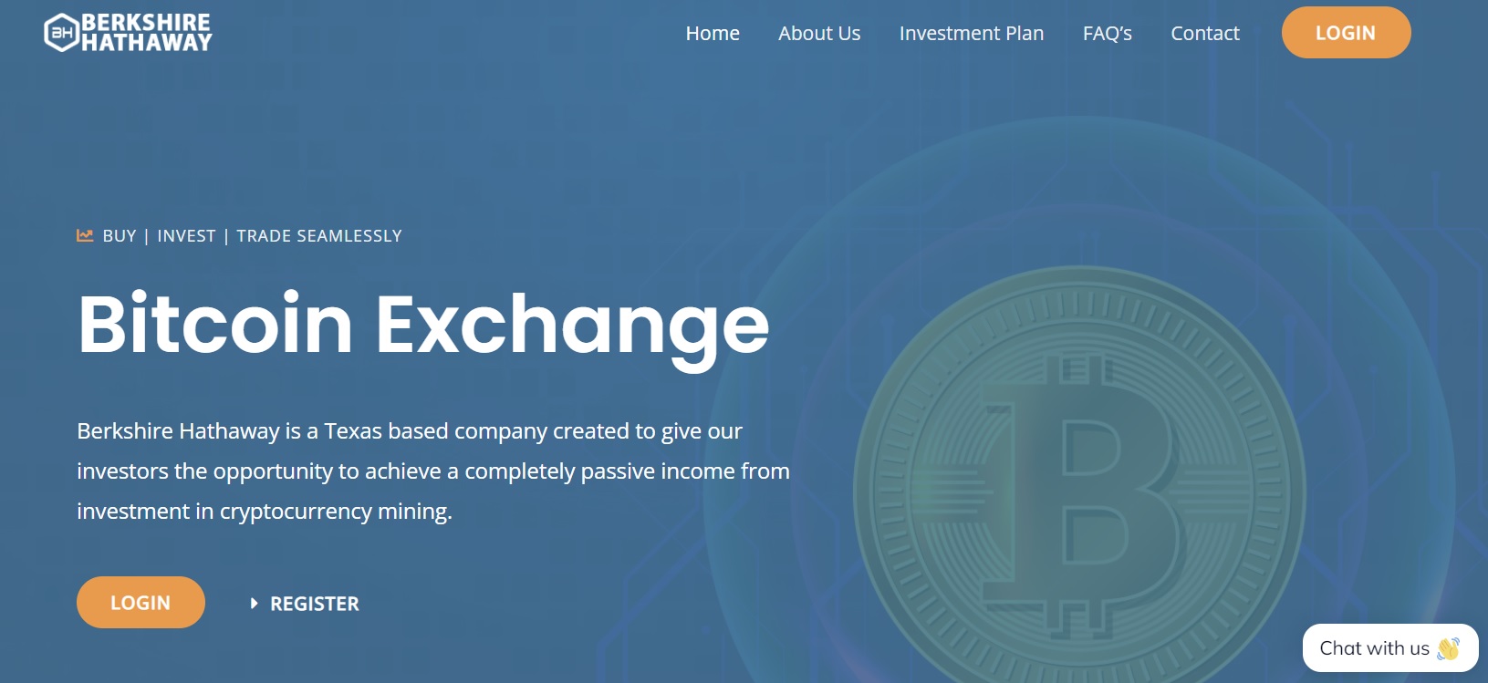 Berkshire Hathaway von Warren Buffett warnt davor, dass die Crypto Exchange-Website seinen Namen verwendet