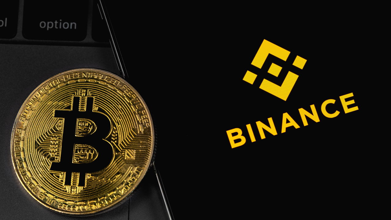 Bitcoin stash on Binance exchange
