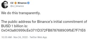 Binance Launches Billion-Dollar Crypto Industry Recovery Fund to Restore Confidence After FTX Meltdown Binance Launches Billion-Dollar Crypto Industry Recovery Fund to Restore Confidence After FTX Meltdown