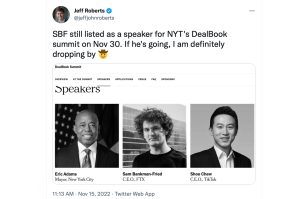 SBF Is Sleeping Better, Playing Video Games — New York Times Sam Bankman-Fried Interview Dunked on for Going Soft on FTX Co-Founder SBF Is Sleeping Better, Playing Video Games — New York Times Sam Bankman-Fried Interview Dunked on for Going Soft on FTX Co-Founder