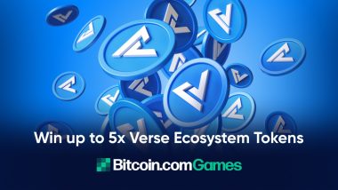 Get 5x Verse Tokens in Bitcoin.com Games’ Exclusive Raffle for Players Participating in the Verse Public Sale