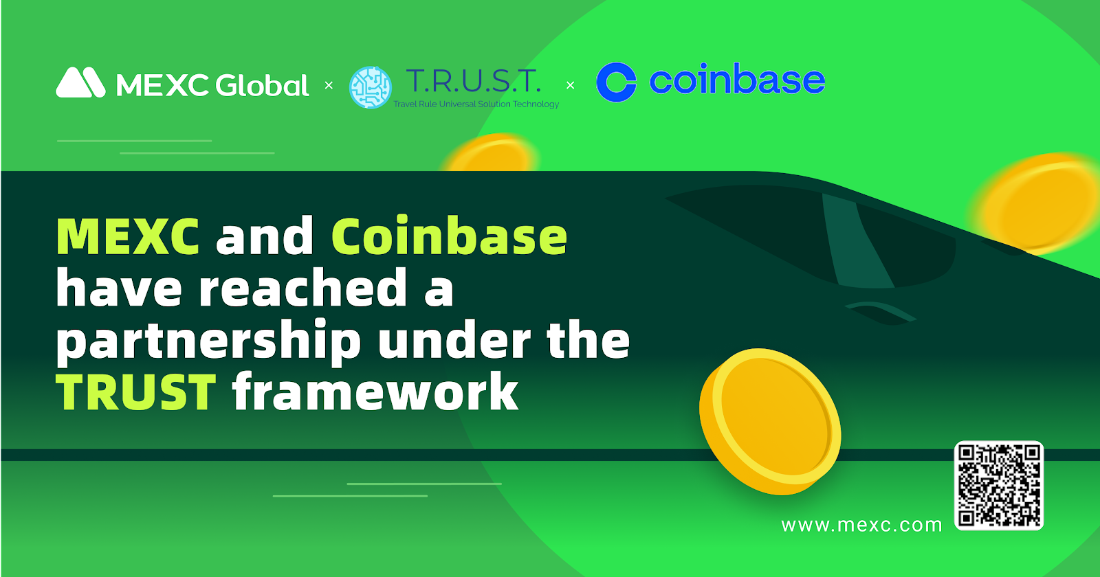 MEXC and Coinbase Reach Partnership to Jointly Fulfil the Privacy and Security Obligations of Cryptocurrency Under the TRUST Framework – Press release Bitcoin News