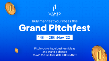 The Grand WAHED PitchFest - Pitch Your Idea and Win 25,000 USDT