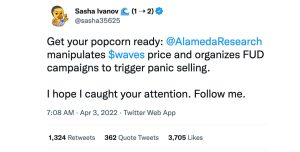 Binance CEO CZ Calls SBF a 'Psychopath,' 3AC Co-Founder Accuses FTX, Alameda of Stop Hunting His Hedge Fund Binance CEO CZ Calls SBF a 'Psychopath,' 3AC Co-Founder Accuses FTX, Alameda of Stop Hunting His Hedge Fund