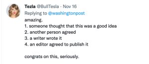 Washington Post, Forbes, Wall Street Journal Slammed for 'Puff Piece' Reports on FTX and Alameda Execs Washington Post, Forbes, Wall Street Journal Slammed for 'Puff Piece' Reports on FTX and Alameda Execs