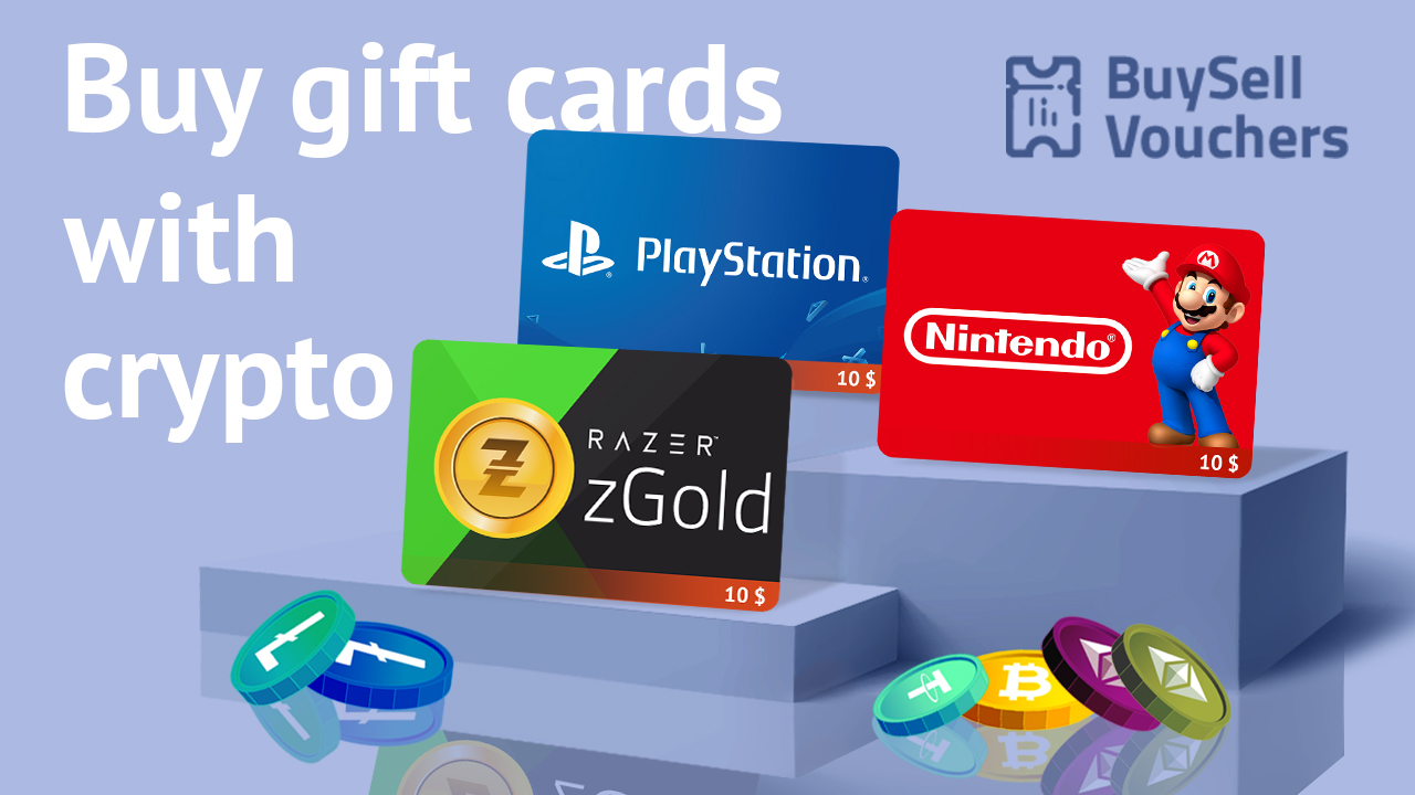 Buy Gift Cards With Crypto on BuySellVouchers Gift Card Marketplace – Press release Bitcoin News