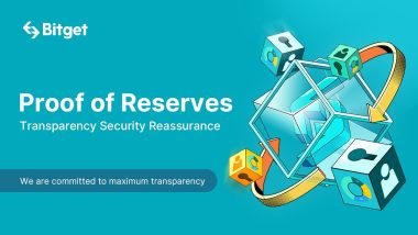 Bitget Shares Merkle Tree Proof of Reserves to Enhance Transparency Users' Assets Safeguarded With at Least 1:1 Reserve Ratio