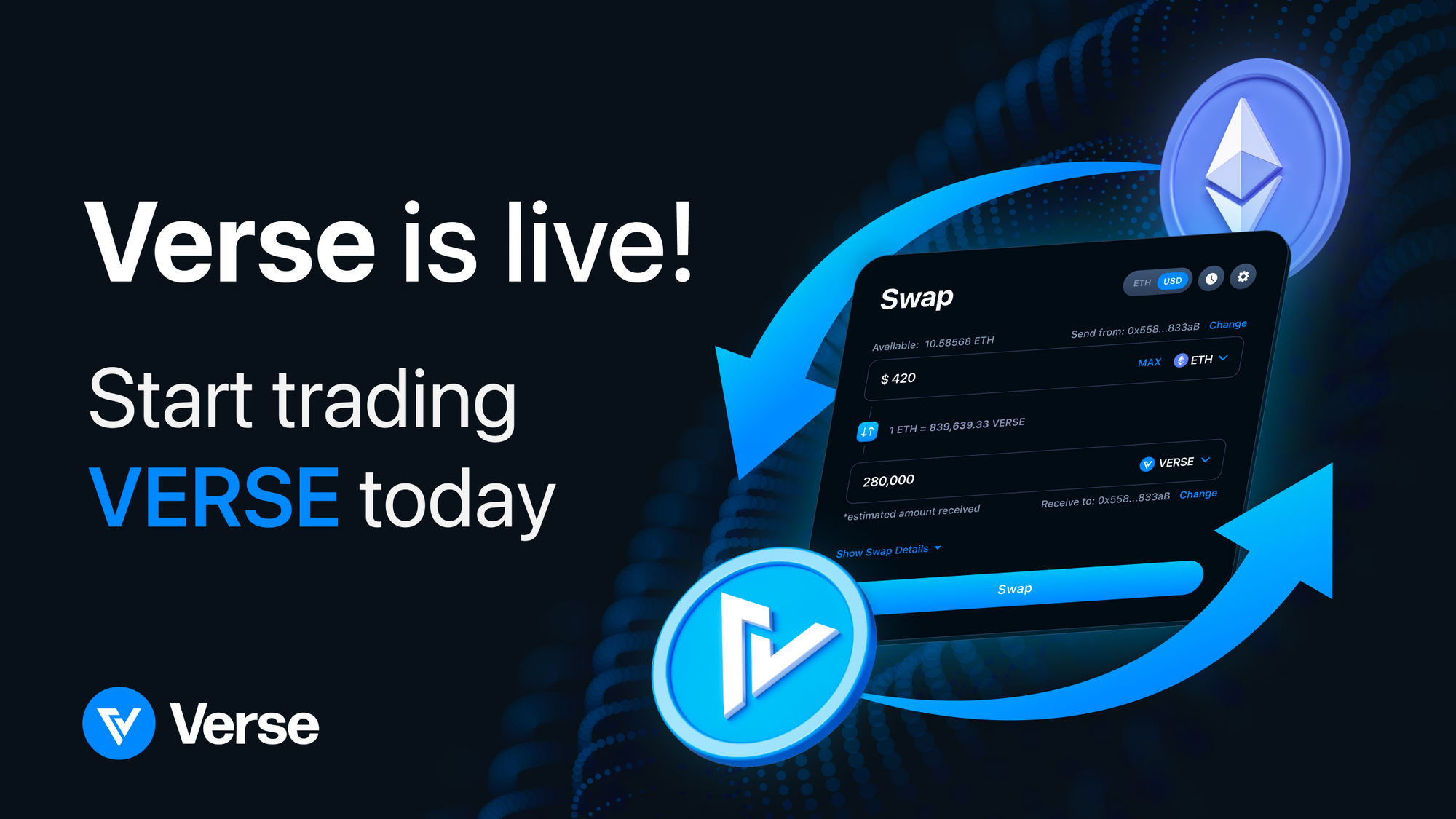 Bitcoin․com Completes VERSE M Token Sale, Launches Token on Verse DEX – Press release Bitcoin News Bitcoin․com Completes VERSE M Token Sale, Launches Token on Verse DEX – Press release Bitcoin News