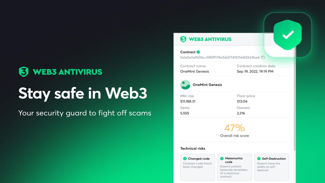 Web3 Antivirus Is Now on Guard of Your Digital Assets – Press release Bitcoin News