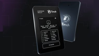 1inch Network Launches Hardware Wallet for Storing Users' Private Keys in a Secure Offline Setting