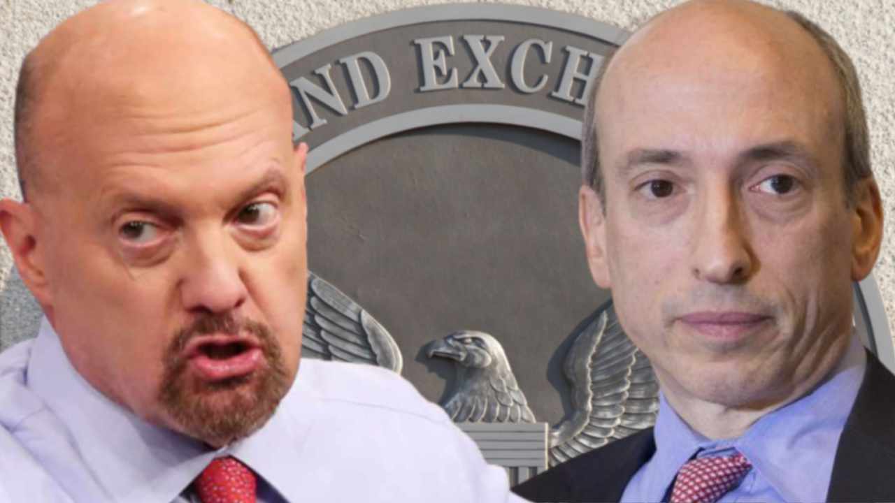 Jim Cramer thanks the SEC chairman for standing up to the 