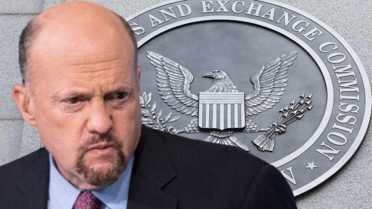 Jim Cramer Expects SEC to ‘Do a Roundup’ of Uncompliant Crypto Firms — Urges Investors to Get Out of Crypto Now