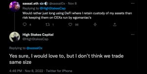 We Must Expedite the Move From Centralized Services to Viable DeFi Alternatives We Must Expedite the Move From Centralized Services to Viable DeFi Alternatives