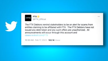 FTX Warns Community of Phony 'Debt Tokens' and Scams Claiming to Be Affiliated With the Bankrupt Exchange