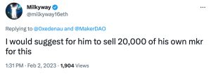 Makerdao Co-Founder Proposes $14 Million Fund to Combat Climate Change; Crypto Supporters Mock Idea Makerdao Co-Founder Proposes $14 Million Fund to Combat Climate Change; Crypto Supporters Mock Idea