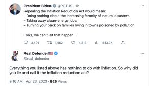 Republicans Seek to Repeal Biden’s Inflation Reduction Act in Exchange for Raising US Debt Limit Republicans Seek to Repeal Biden’s Inflation Reduction Act in Exchange for Raising US Debt Limit