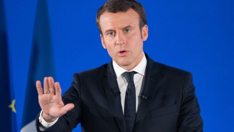 emmanuel macron america  hegemony vassals taiwan