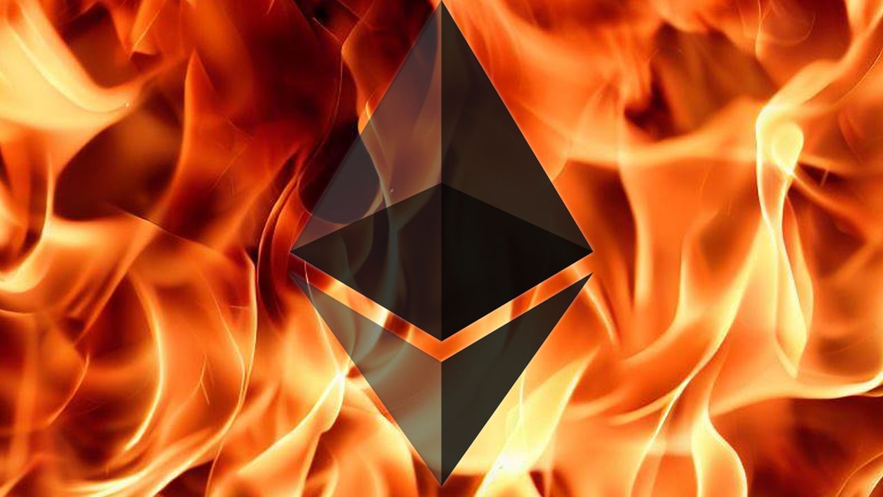 Burning Metrics Ethereum Burns 3 33 Million Ether Valued At 6 1