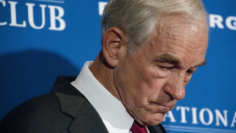 Ron Paul States Federal Reserve’s ‘Decade of Near 0% Rates’ Caused Today’s Financial Crisis