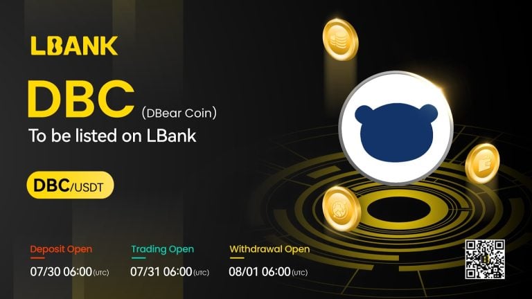 LBank Exchange Will List DBear Coin (DBC) on July 31, 2023