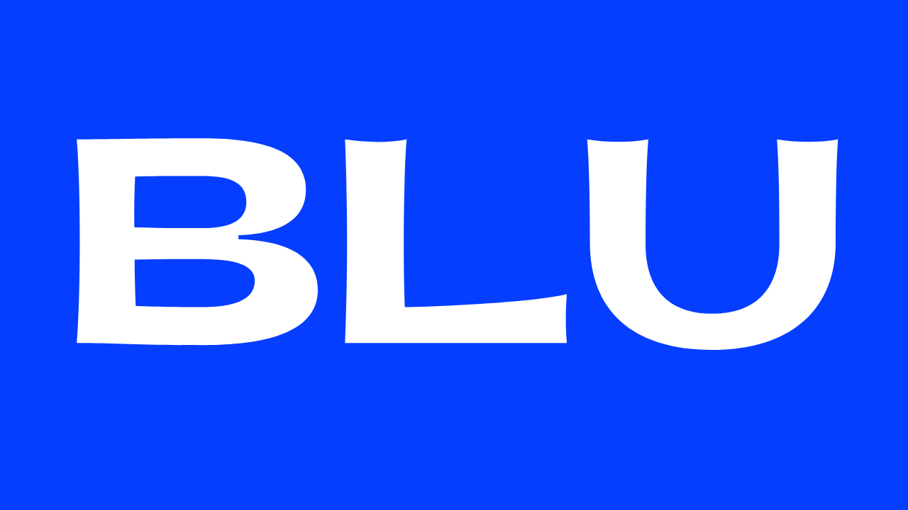 U blu. Блю тек.