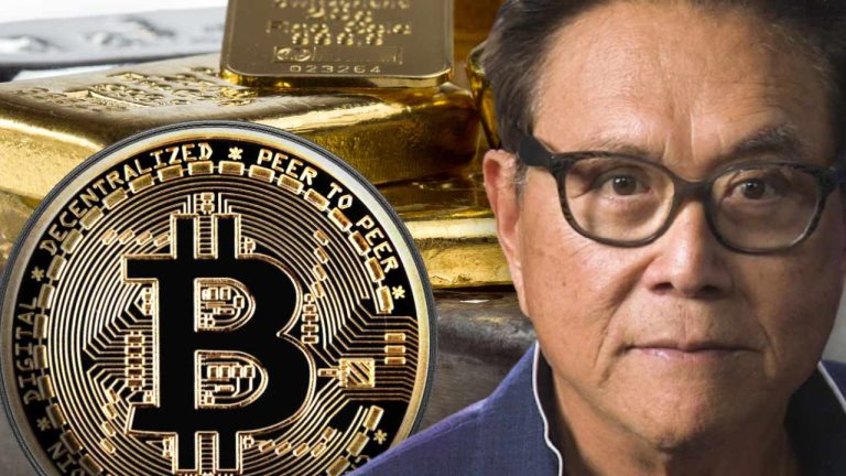 Robert Kiyosaki Predicts Bitcoin Rising to $100K, Gold $75K, and Silver $50K if World Economy Crashes