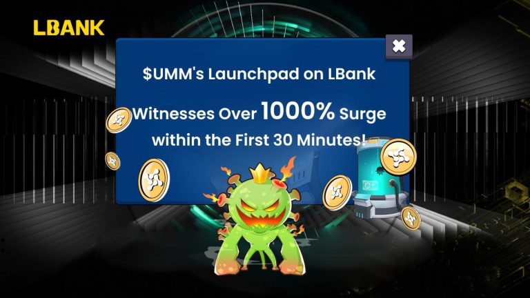 $UMM’s Launchpad on LBank Witnesses Over 1000% Surge within the First 30 Minutes