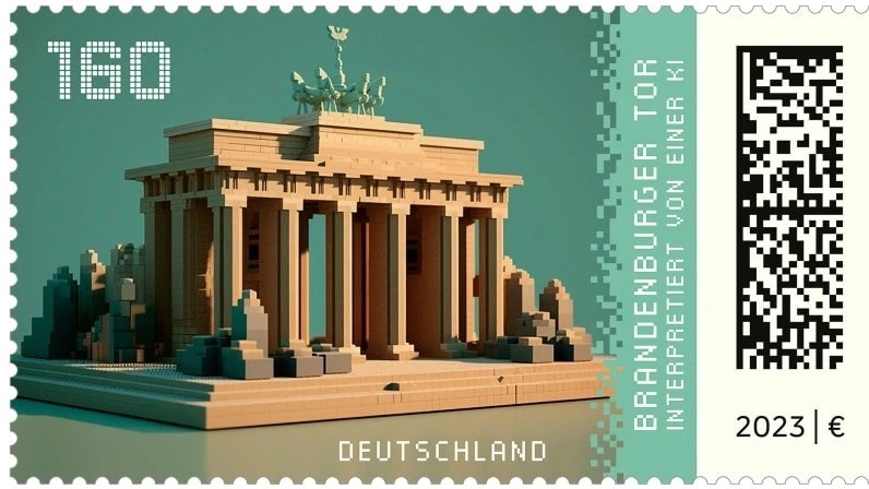 Deutsche Post Launches Crypto Stamp With AI-Generated Images of Historical Sites