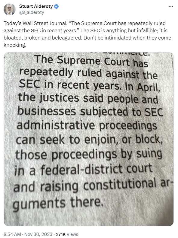 El CLO de Ripple Dice Que la SEC es Todo Menos Infalible — Aconseja 'No Se Intimiden Cuando Lleguen a Llamar' El CLO de Ripple Dice Que la SEC es Todo Menos Infalible — Aconseja 'No Se Intimiden Cuando Lleguen a Llamar'