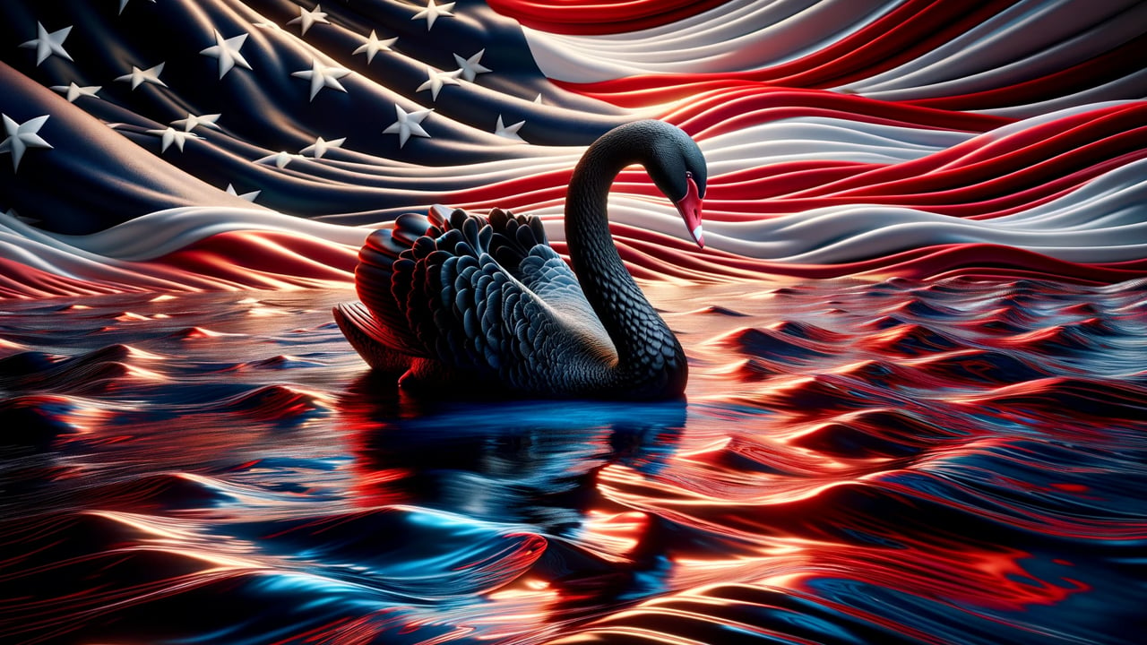 Black Swan Looms in 2024, Expert Warns of Unprecedented Economic