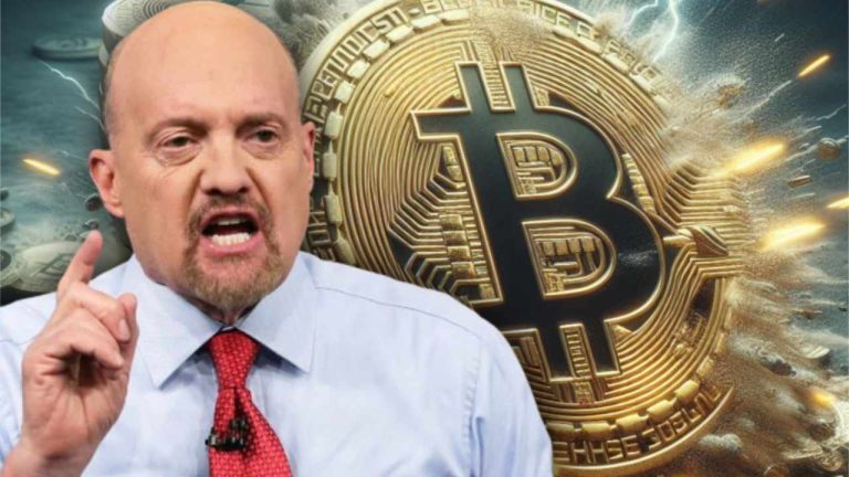 Mad Money Host Jim Cramer Says 'Bitcoin Is Topping Out'
