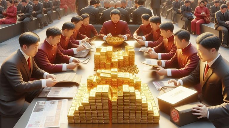 Chinese Investors Have Flocked to Gold Affected by the Stock Market Downturn