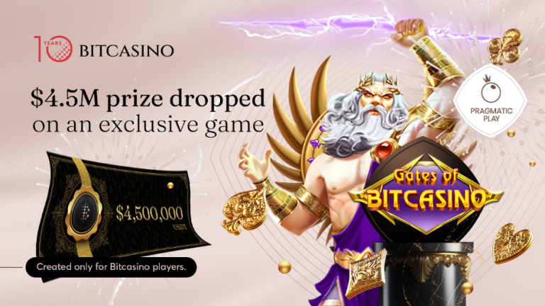 Bitcasino.io Player Strikes Gold Twice, Securing .5M in Winnings