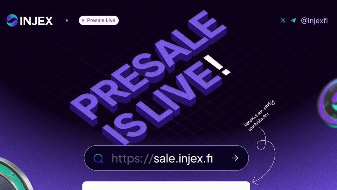 Injex Finance Launches Presale for $INJX Token: Join Now to Secure Early Contributions – Press release Bitcoin News
