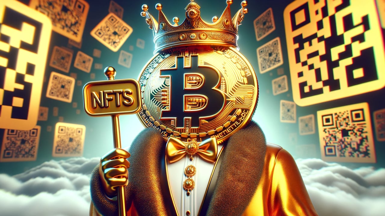 Bitcoin leads 30-day NFT sales, outperforming 24 blockchain competitors