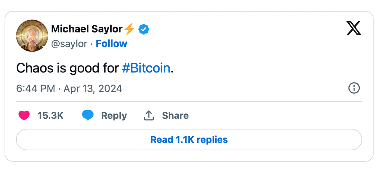 Crypto Advocates Weigh in on Bitcoin's Sudden Drop Amid Middle East Tensions