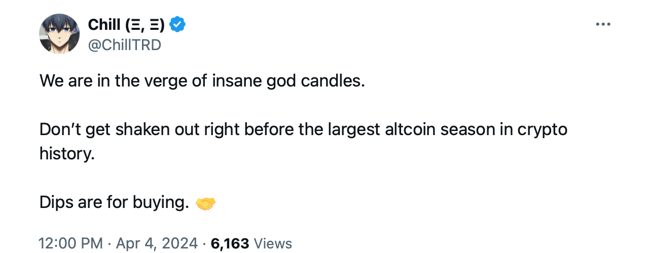 ¿Es Tiempo Para que las Altcoins Brillen? Analista Predice Cambio en la Dinámica Crypto ¿Es Tiempo Para que las Altcoins Brillen? Analista Predice Cambio en la Dinámica Crypto