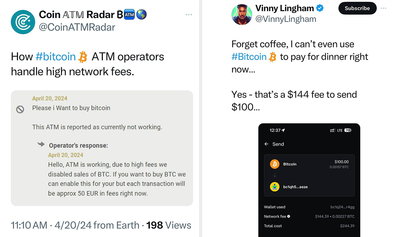 Bitcoin Halving, Proliferazione di Runes Risulta in Aumenti Storici delle Commissioni, la Comunità Crypto Reagisce Bitcoin Halving, Proliferazione di Runes Risulta in Aumenti Storici delle Commissioni, la Comunità Crypto Reagisce